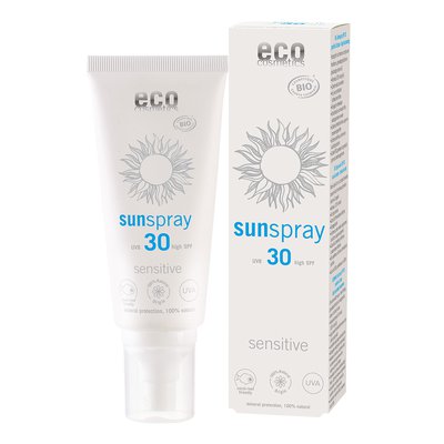Spray solaire indice 30 sensitive - Eco cosmetics - Solaires