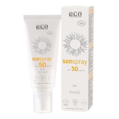 Spray solaire indice 50 Q10 - Eco cosmetics - Solaires