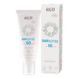 Spray solaire indice 50 sensitive - Eco cosmetics - Solaires