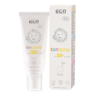 Kids Spray solaire indice 50+ - Eco cosmetics - Solaires