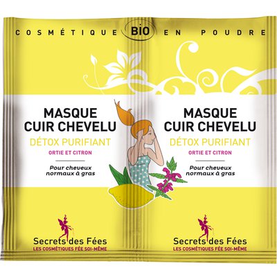 Masque cuir chevelu Detox Purifiant - Secrets des Fées - Cheveux