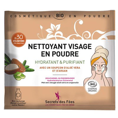 Nettoyant visage en poudre Secrets des Fées - Secrets des Fées - Hygiène