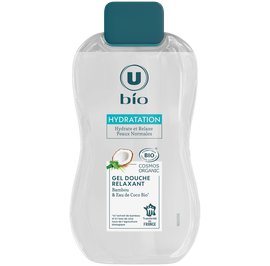 Gel Douche Bambou & eau de coco U Bio - U BIO - Hygiène