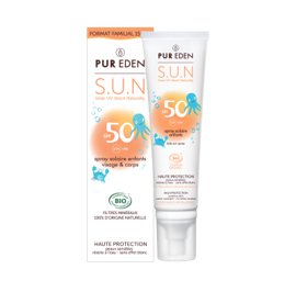 Sun Spray face and body for kids SPF50 - PUR EDEN - Face - Sun - Baby / Children - Body