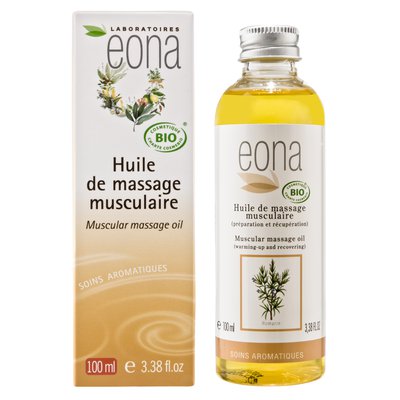 Huile de massage Musculaire - EONA - Massage et détente - Corps