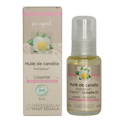 Huile végétale de camélia - Laboratoire du haut segala - Cheveux