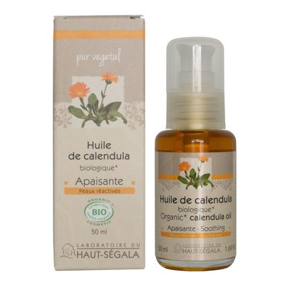 Calendula oil - Laboratoire du haut segala - Massage and relaxation