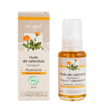 Calendula oil - Laboratoire du haut segala - Face - Hair - Massage and relaxation - Body