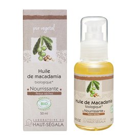 Organic* macadamia oil - Laboratoire du haut segala - Massage and relaxation