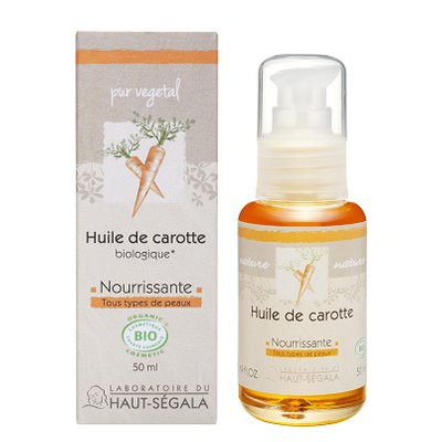 Organic* carrot oil - Laboratoire du haut segala - Massage and relaxation