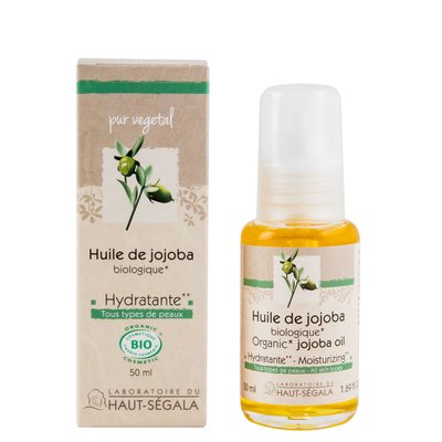 Organic* jojoba oil - Laboratoire du haut segala - Face - Hair - Massage and relaxation - Body