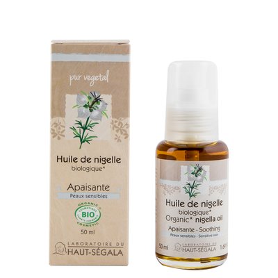 Organic* nigella oilwort oil - Laboratoire du haut segala - Face - Hair - Massage and relaxation - Body