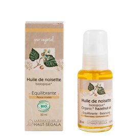 Organic* hazelnut oil - Laboratoire du haut segala - Face - Hair - Massage and relaxation - Body