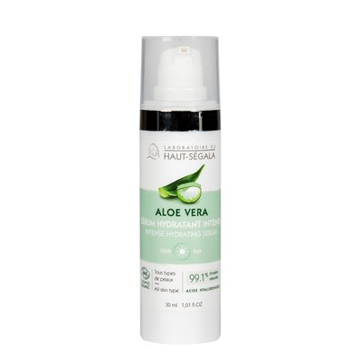 Serum hydratant intense - Gamme Aloe Vera - Laboratoire du haut segala - Visage