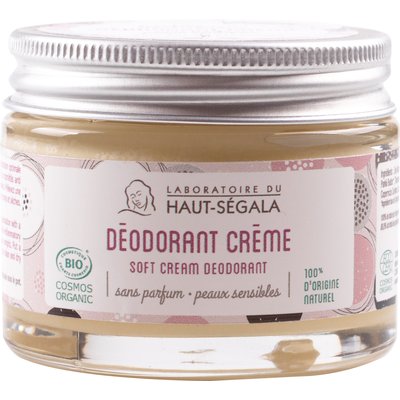 Déodorant crème sans parfum - Laboratoire du haut segala - Hygiène