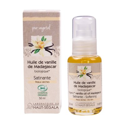 Vanilla oil of Madagascar - Laboratoire du haut segala - Face - Hair - Body