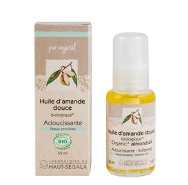 Organic* almond oil - Laboratoire du haut segala - Face - Hair - Baby / Children - Massage and relaxation - Body
