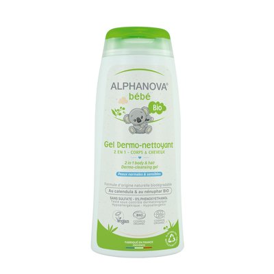 Body and Hair Cleansing gel - ALPHANOVA BEBE - Baby / Children