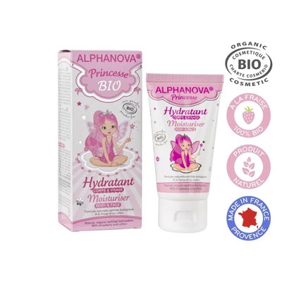 Hydratant princesse soin visage et corps - ALPHANOVA KIDS - Bébé / Enfants