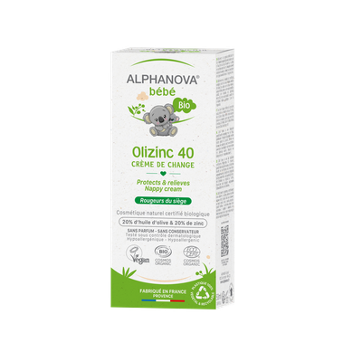 olizinc 40 - diaper cream - ALPHANOVA BEBE - Baby / Children