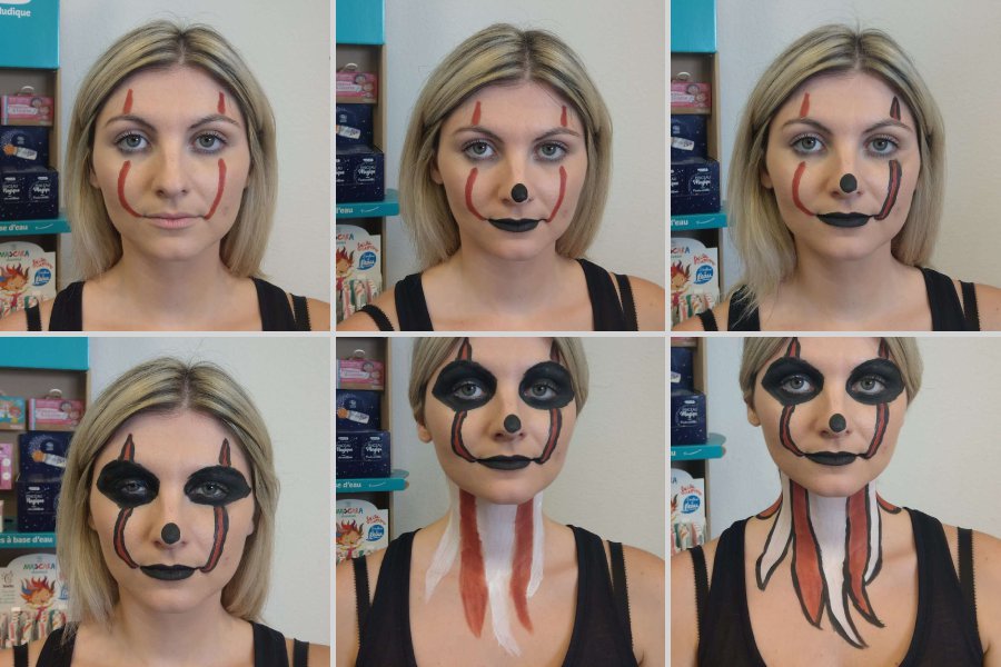 Comment faire un maquillage d'halloween facile en 4 étapes